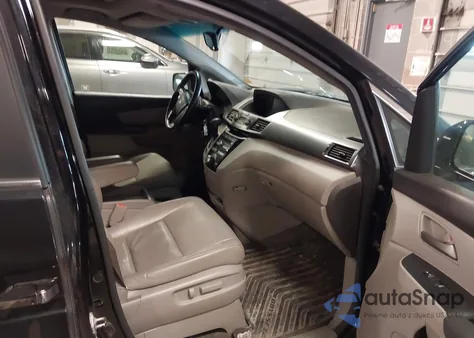 2011 Honda Odyssey Ex-L z USA, uszkodzony, nr VIN 5FNRL5H64BB051381